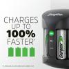 imageEnergizer Recharge Pro Rechargeable AAA and AA Battery Charger With 4 NiMh Rechargeable AA Batteries Provides a Full Charge in 3 HoursBattery Charger