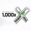 imageEnergizer Rechargeable AA Batteries Recharge Universal Double A Battery PreCharged 16 Count ampamp 1 Hour Battery Charger for AA Batteries and AAA Batteries with 4 Rechargeable AA Batteries