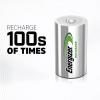 imageEnergizer Rechargeable Battery Charger for C Cell D Cell AA AAA and 9V Rechargeable BatteriesD