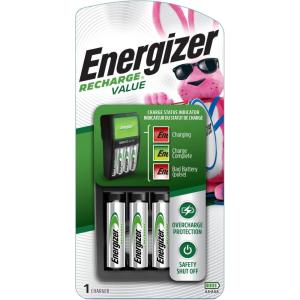 imageEnergizer Recharge Value Charger for NiMH Rechargeable AA and AAA BatteriesBattery Charger
