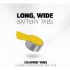 imageEnergizer Hearing Aid Batteries EZ Turn ampamp Lock Battery Size 10 24 CountYellow Tab