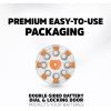 imageEnergizer Hearing Aid Batteries Size 13 Orange Tab 24 PackOrange Tab