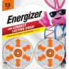 imageEnergizer Size 13 Hearing Aid Batteries Orange Tab Hearing Aid Batteries Size 13 16 CountOrange Tab