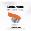 imageEnergizer Size 13 Hearing Aid Batteries Orange Tab Hearing Aid Batteries Size 13 16 CountOrange Tab