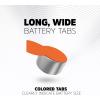 imageEnergizer Size 13 Hearing Aid Batteries Orange Tab Hearing Aid Batteries Size 13 16 CountOrange Tab
