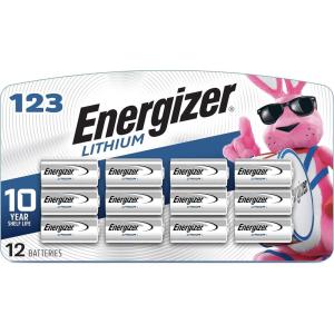 imageEnergizer 123 Batteries Lithium CR123A Battery 6 Battery Count12 Count Pack of 1