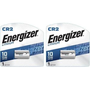 imageEnergizer CR2 Lithium Batteries 1 Pack 3V Photo Batteries1 Count Pack of 2