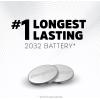 imageEnergizer 2032 Batteries 4 Pack 3V Lithium Coin Batteries with 3in1 Child Shield