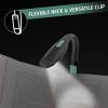 imageEnergizer FlexR LED Rechargeable Book Light for Reading in Bed Reading Light with Warm LED Color LongLasting and Lightweight