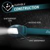 imageEnergizer HDL40 LED Headlamp 500 Lumen IPX7 Waterproof MultiColored Headlamp HandsFree Light Batteries IncludedTeal