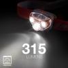imageEnergizer LED Headlamp Pro260 Rugged IPX4 Water Resistant Head Light Ultra Bright Headlamps for Running Camping Outdoor Storm Power Outage Batteries IncludedRustic Red
