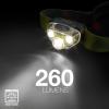 imageEnergizer LED Headlamp Pro260 Rugged IPX4 Water Resistant Head Light Ultra Bright Headlamps for Running Camping Outdoor Storm Power Outage Batteries IncludedForest Green