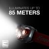 imageEnergizer LED Headlamp Pro260 Rugged IPX4 Water Resistant Head Light Ultra Bright Headlamps for Running Camping Outdoor Storm Power Outage Batteries IncludedRustic Red