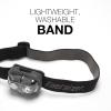 imageEnergizer LED Headlamp Pro260 Rugged IPX4 Water Resistant Head Light Ultra Bright Headlamps for Running Camping Outdoor Storm Power Outage Batteries IncludedMidnight Black