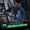 imageEnergizer LED Rechargeable Black Neck Light Flex Book Light for Reading in Bed 3 Brightness Levels ampamp Dimming Feature Bendable Arms Long Lasting Perfect for Reading Knitting Camping 1PackBlack 1Pack