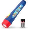 imageEnergizer PAW Patrol Flashlights 2Pack Paw Patrol Toys for Boys and Girls Great Lightweight LED Flashlights for Kids Batteries IncludedBlueLight Blue