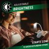 imageEnergizer Rechargeable LED Book Light Flex 3 Modes Warm Light Clip On Reading Light with Flexible Neck for Reading in Bed USB IncludedGray