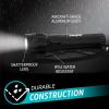 imageEnergizer Rechargeable LED Flashlight X1000 Hybrid Power Capability Ultra Bright 1000 Lumens IPX4 Water Resistant Rugged Aluminum Tactical LED Flash Light USB Charging Cable IncludedGrey Rechargeable  1000 Lumens