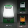 imageEnergizer Rechargeable LED Lantern Bright Camping Lantern Water Resistant Emergency Light with MicroUSB Charging Cable Pack of 1 Bright Green