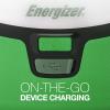 imageEnergizer Rechargeable LED Lantern Bright Camping Lantern Water Resistant Emergency Light with MicroUSB Charging Cable Pack of 1 Bright Green
