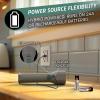 imageEnergizer S600 Hybrid Power LED Flashlight Solar Rechargeable or AA Battery Powered IPX4 Water Resistant Bright Flashlight