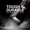 imageEnergizer TACR 700 LED Tactical Flashlight Bright Rechargeable Flashlight for Emergencies and Camping Gear Water Resistant EDC Flashlight USB Cable Included Pack of 1Black Rechargeable  700 Lumens