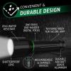 imageEnergizer X3500 LED Rechargeable Flashlight Powerful 2000 Lumen Flash Light IPX4 Water Resistant Excellent Emergency Power Outage Light