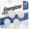 imageEnergizer 2032 Batteries 4 Pack 3V Lithium Coin Batteries with 3in1 Child Shield