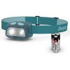 imageEnergizer HDL40 LED Headlamp 500 Lumen IPX7 Waterproof MultiColored Headlamp HandsFree Light Batteries IncludedTeal