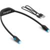 imageEnergizer LED Rechargeable Black Neck Light Flex Book Light for Reading in Bed 3 Brightness Levels ampamp Dimming Feature Bendable Arms Long Lasting Perfect for Reading Knitting Camping 1PackBlack 1Pack
