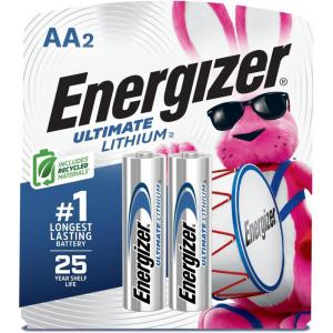 imageEnergizer AA Batteries Ultimate Lithium Double A Battery 8 CountAA