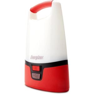 imageEnergizer Vision LED Camping Lantern Bright Battery Powered Lantern Water Resistant Emergency Light Pack of 1 Red