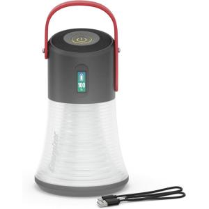 imageEnergizer X1200 Rechargeable LED Lantern Battery Genius Power Indicator Technology Rugged IPX4 Water Resistant Lantern for Camping Hiking Fishing Emergency USB Cable Included