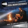 imageEnergizer LED Rechargeable Headlamp HDL625 IPX4 Water Resistant Headlamps HighPerformance Head Light for Outdoors Camping Running Storm Survival LED Light for Emergencies USB Included