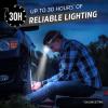 imageEnergizer LED Rechargeable Headlamp HDL625 IPX4 Water Resistant Headlamps HighPerformance Head Light for Outdoors Camping Running Storm Survival LED Light for Emergencies USB Included