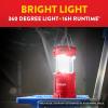 imageEveready LED Camping Lantern 360 PRO 3Pack Super Bright Tent Lights Rugged Water Resistant LED Lanterns 100 Hour Runtime Batteries IncludedRed