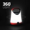 imageEveready LED Camping Lantern X250 2Pack Super Bright Tent Lights Rugged Water Resistant LED Lanterns 100 Hour Runtime Batteries Included Red and Black1 Pack