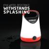 imageEveready LED Camping Lantern X250 2Pack Super Bright Tent Lights Rugged Water Resistant LED Lanterns 100 Hour Runtime Batteries Included Red and Black1 Pack