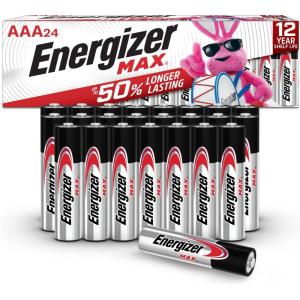 imageEnergizer MAX AAA Batteries 16 Pack Triple A Alkaline Batteries24 Count Pack of 1