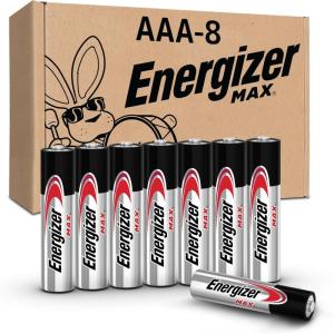 imageEnergizer MAX AAA Batteries 16 Pack Triple A Alkaline Batteries8 Count Pack of 1