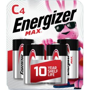 imageEnergizer MAX C Batteries Premium Alkaline C Cell Batteries 8 Battery CountC