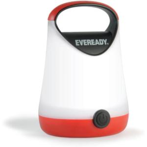 imageEveready LED Camping Lantern X250 2Pack Super Bright Tent Lights Rugged Water Resistant LED Lanterns 100 Hour Runtime Batteries Included Red and Black1 Pack