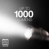 imageEnergizer TAC 1000 LED Tactical Flashlight Heavy Duty Bright Flashlight for Emergencies and Camping Gear Water Resistant Flashlight Batteries Included Pack of 1 BlackBasic
