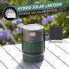 imageEnergizer S500 Hybrid Power Camping Lantern Solar Rechargeable or AA Battery Powered IPX4 Water Resistant Bright LED Lantern