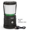 imageENERGIZER LED Camping Lantern X1000 Bright and Rugged Tent Light Water Resistant Lantern for Camping Hiking Fishing Emergency USB Cable IncludedBlack