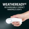 imageEnergizer LED Rechargeable Plugin Flashlights Weatheready Emergency Flashlight for Hurricane Supplies and Survival Kits Flash Light with Convenient Plugin DesignWhite 6 count Pack of 1