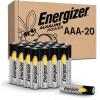 imageEnergizer Alkaline Power AAA Batteries 32 Count Pack of 1 LongLasting Triple A Batteries20 Count Pack of 1