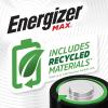 imageEnergizer MAX AA Batteries 12 Pack Double A Alkaline Batteries4 Count Pack of 1