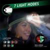 imageEnergizer Rechargeable LED Headlamp Pro400 IPX4 Water Resistant HighPowered Bright LED Multiple Light Modes Best Headlight for Camping Running Outdoors Emergency Light USB IncludedBasic