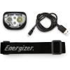imageEnergizer Rechargeable LED Headlamp Pro400 IPX4 Water Resistant HighPowered Bright LED Multiple Light Modes Best Headlight for Camping Running Outdoors Emergency Light USB IncludedBlack  1 Pack